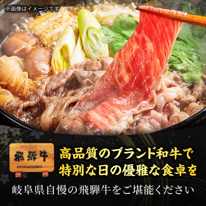 【ふるさと納税】＜A5ランク肉で優雅なすき焼きを＞飛騨牛リブロースすきやき用600g【有限会社マルゴー】≪土岐市≫ 国産 和牛 牛肉 [MBE033]