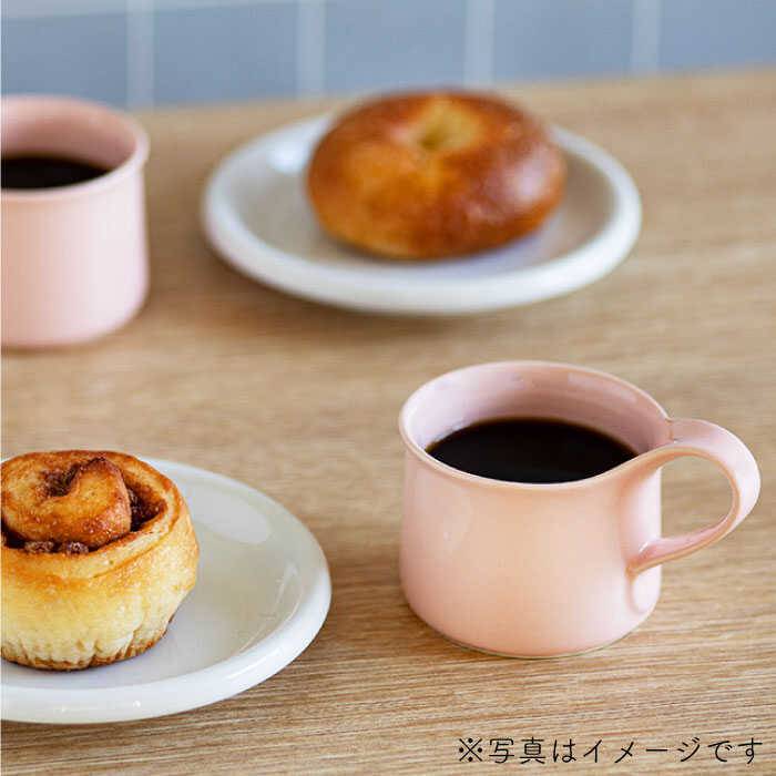 【ふるさと納税】【美濃焼】モーニングコーヒーセット ローズ【ZERO JAPAN】≪土岐市≫ コーヒーカップ 食器 取り皿 [MBR067]