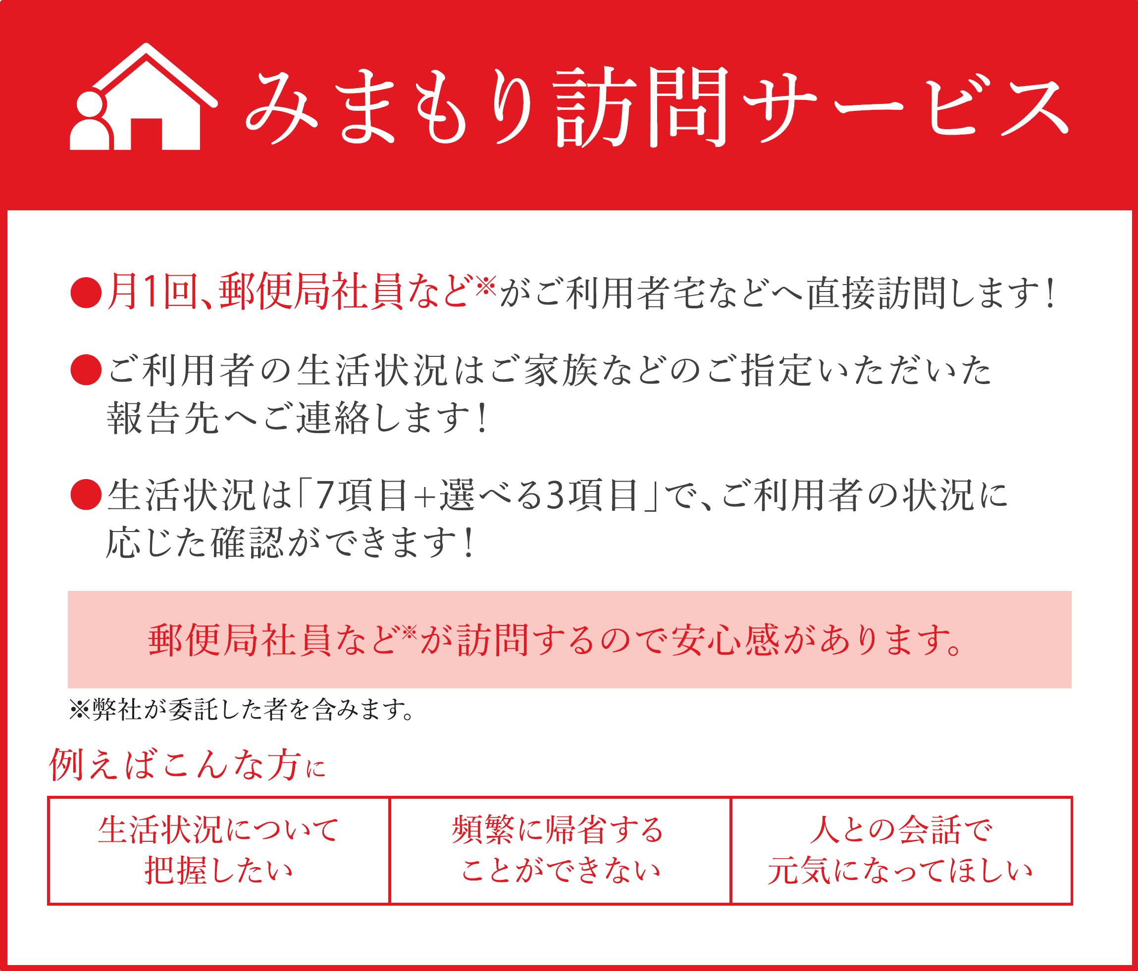 【ふるさと納税】郵便局のみまもりサービス「みま...の紹介画像3