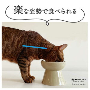 【ふるさと納税】【美濃焼】NNMA 猫型 フードボウル（ぐれーねこ）【株式会社二幸】ペット用品 猫用食器 餌入れ [MCZ020]