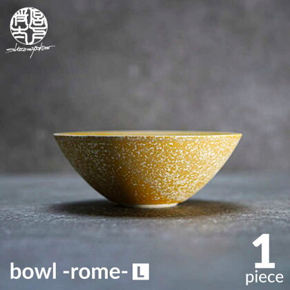 【美濃焼】bowl -rome- L【陶芸家・宮下将太】食器 鉢 ボウル [MDL032]