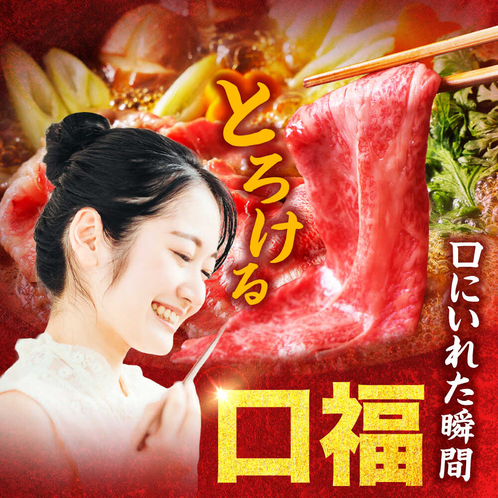 【ふるさと納税】【6回定期便】飛騨牛肩ロース 1.2kg(400g×3パック) すき焼きしゃぶしゃぶ用肉【馬力家】すき焼き しゃぶしゃぶ 肉[MHE023] f212121-toki-10004491 岐阜県土岐市 サンプル画像3