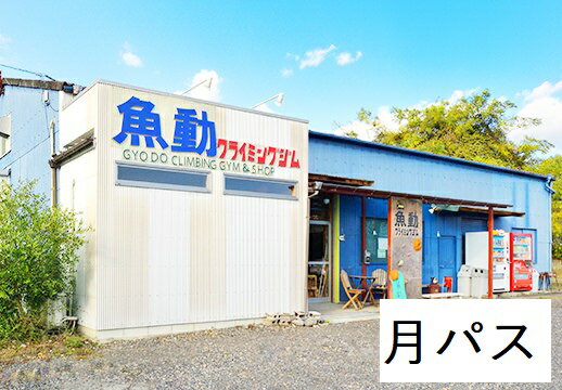 魚動クライミングジム1号店 月パス