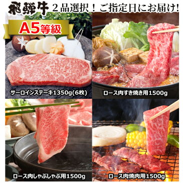 【ふるさと納税】A5等級 選べる飛騨牛商品券(6) ※2品選択ご指定日にお届け!