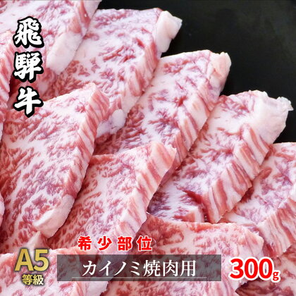 牛肉 飛騨牛 焼肉 希少部位 カイノミ 300g 黒毛和牛 A5 美味しい お肉 牛 肉 和牛 焼き肉 BBQ バーベキュー 【岐阜県瑞穂市】　【 肉 】