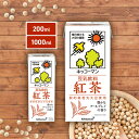 【ふるさと納税】キッコーマン 紅茶 豆乳 1000ml 12本セット1000ml 2ケースセット　【 飲料 ドリンク 豆乳飲料 飲み物 植物性飲料 】