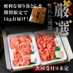 【ふるさと納税】【訳あり】飛騨牛 切り落とし 250g×4 計 1kg 小分け 牛肉 肉 和牛 黒毛和牛 国産 わけあり ワケアリ 冷凍 スライス 20000円 2万円 日時指定 着日指定 [Q1902ss]･･･ 画像1