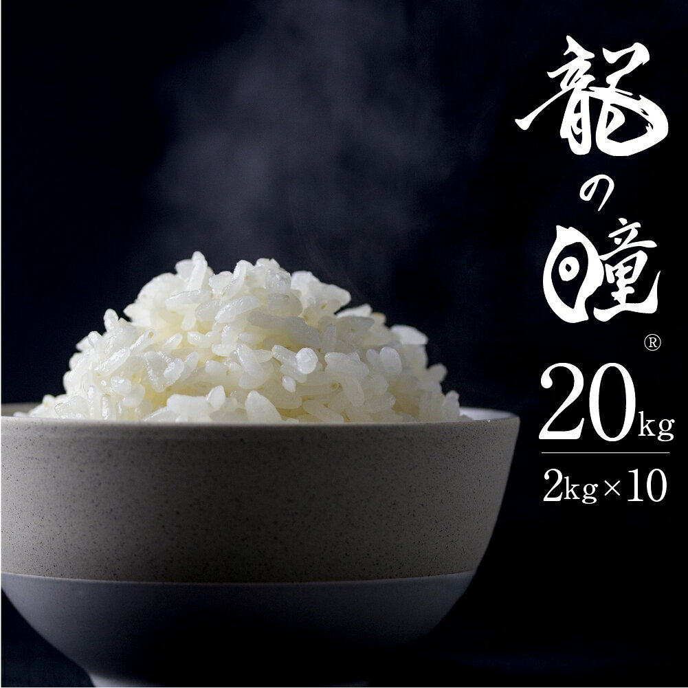 令和6年産 龍の瞳 2kg×10 計20kg 飛騨市産 米 精米 飯 ごはん 高級 ギフト 贈り物 白米 新米