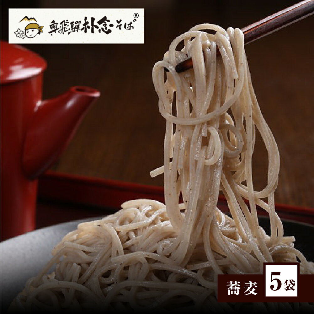 【ふるさと納税】【訳あり】日本そば そば 蕎麦 乾麺 200g×5袋 つゆなし 10食 飛騨 奥飛騨朴念そば わ...