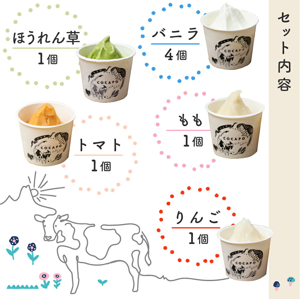 【ふるさと納税】＜8月から寄附額改定＞飛騨のジェラート ソルベ 8個入り 詰め合わ...
