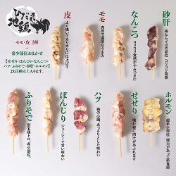 【ふるさと納税】飛騨地鶏 焼き鳥 串 20本セット 部位おまかせ5種以上 もも 皮 ふりそで なんこつ はつ せせり ぼんじり 希少部位 国産鶏肉 食べ比べ 国産 地鶏 [Q1052]10000円 1万円･･･ 画像1