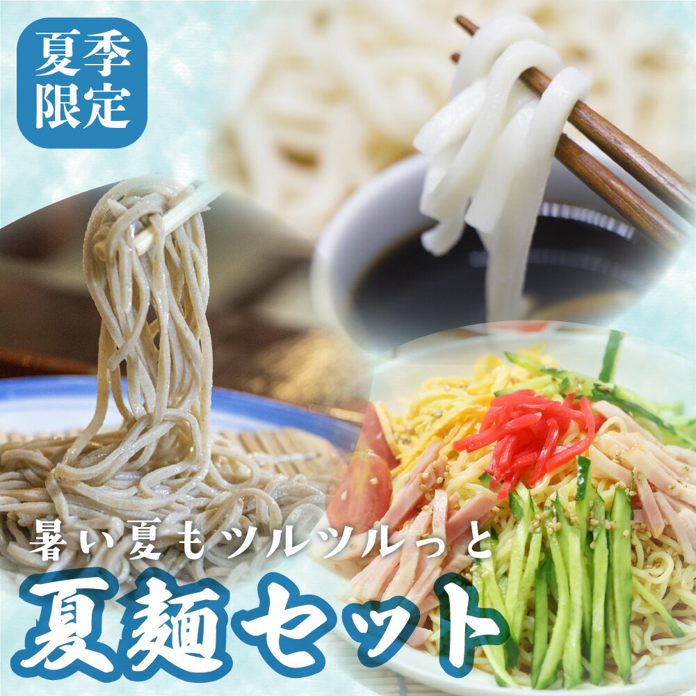 [夏季限定 4〜9月発送]夏麺セット 12食 冷やし中華 生うどん 生そば 老田屋 夏 爽やか 常温保存 老田屋[Q745]7000円 [hida0307]