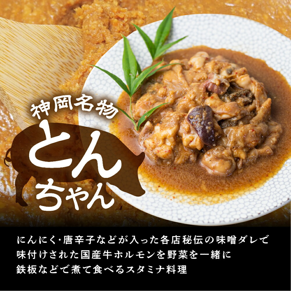 【ふるさと納税】牛ホルモン 飛騨神岡のとんちゃん300g 3袋セット 国産 牛 ホルモン 焼肉 キャンプ バーベキュー BBQ 焼肉 ホルモン鍋 もつ鍋 ホルモンうどん[Q1842]