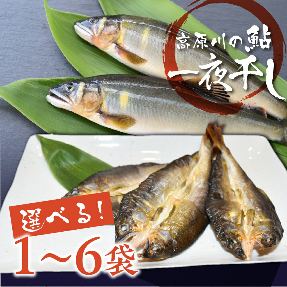 鮎の一夜干し 4〜24尾 1〜6袋 岐阜県産 あゆ アユ 鮎 常備食 簡単調理 便利 惣菜 [hida0307]