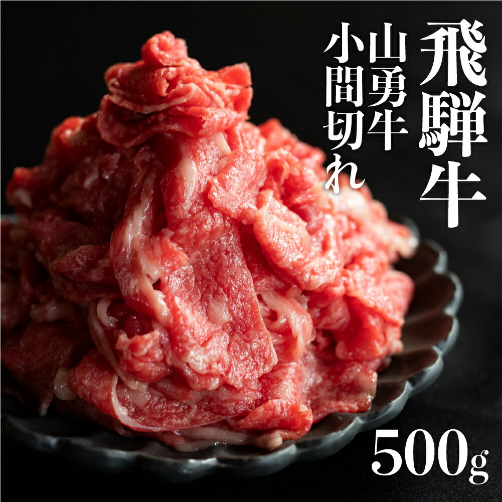 【ふるさと納税】《選べる内容量》熟成飛騨牛『山勇牛』 小間切れスライス 500g 1kg 訳あり わけあり 訳アリ ワケアリ 不揃い 肉 牛肉 切り落とし 規格外 ［Q1328］10000円 1万円