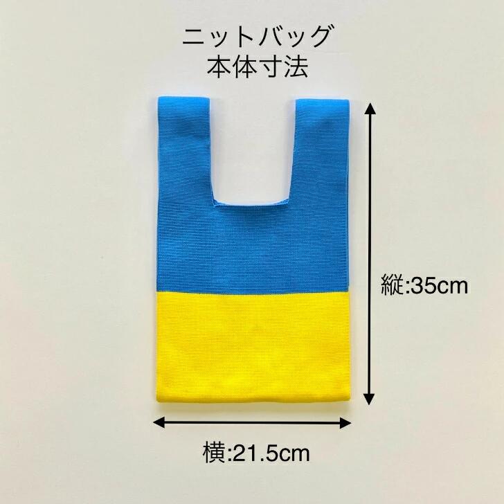 【ふるさと納税】[ウクライナ支援] ウクライナ国旗カラーバッグ [0433]|チャリティ 人道支援 エコバッグ 国旗 ウクライナ 本巣市 岐阜県 10000円 1万円