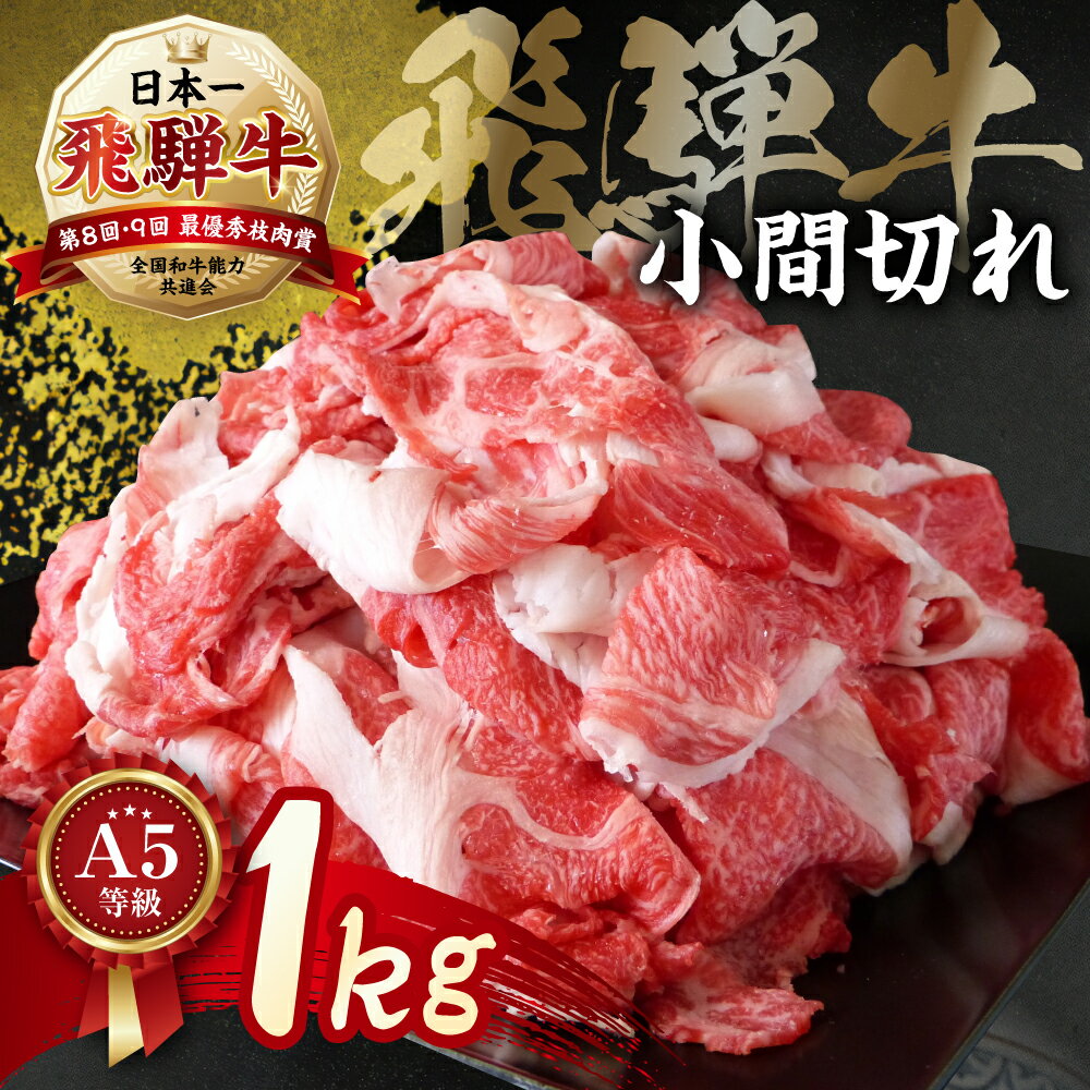 【ふるさと納税】【年内発送】【訳あり】A5等級 飛騨牛 小間切れ 500g × 2 計 1kg a5 5等級 牛肉 肉 和牛 こまぎれ 細切れ 1キロ わけあり ワケアリ 冷凍 小分け 年内配送 年内お届け 定期便 お楽しみ 単品 選べる 小川ミート 岐阜 [mt051] 20000円 60000円 100000円･･･