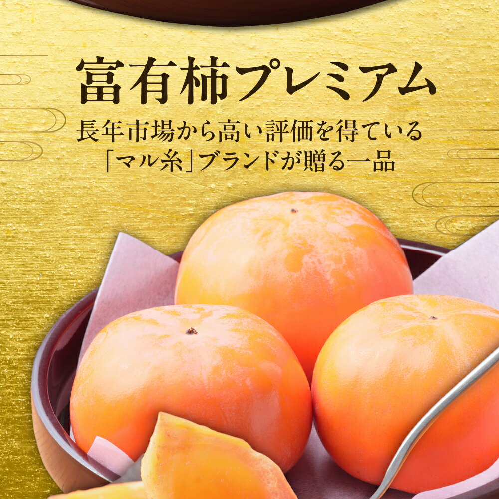 【ふるさと納税】《現行寄附金額6月11日まで》【先行予約】令和6年産《柿の王様》マル糸 の 富有柿 プレミアム 3L サイズ ( 10個入 ) 11月より発送予定 [mt191]｜かき 富有柿 ふゆうがき フルーツ カキ 果物 くだもの 産地直送 岐阜県 本巣市 40000円