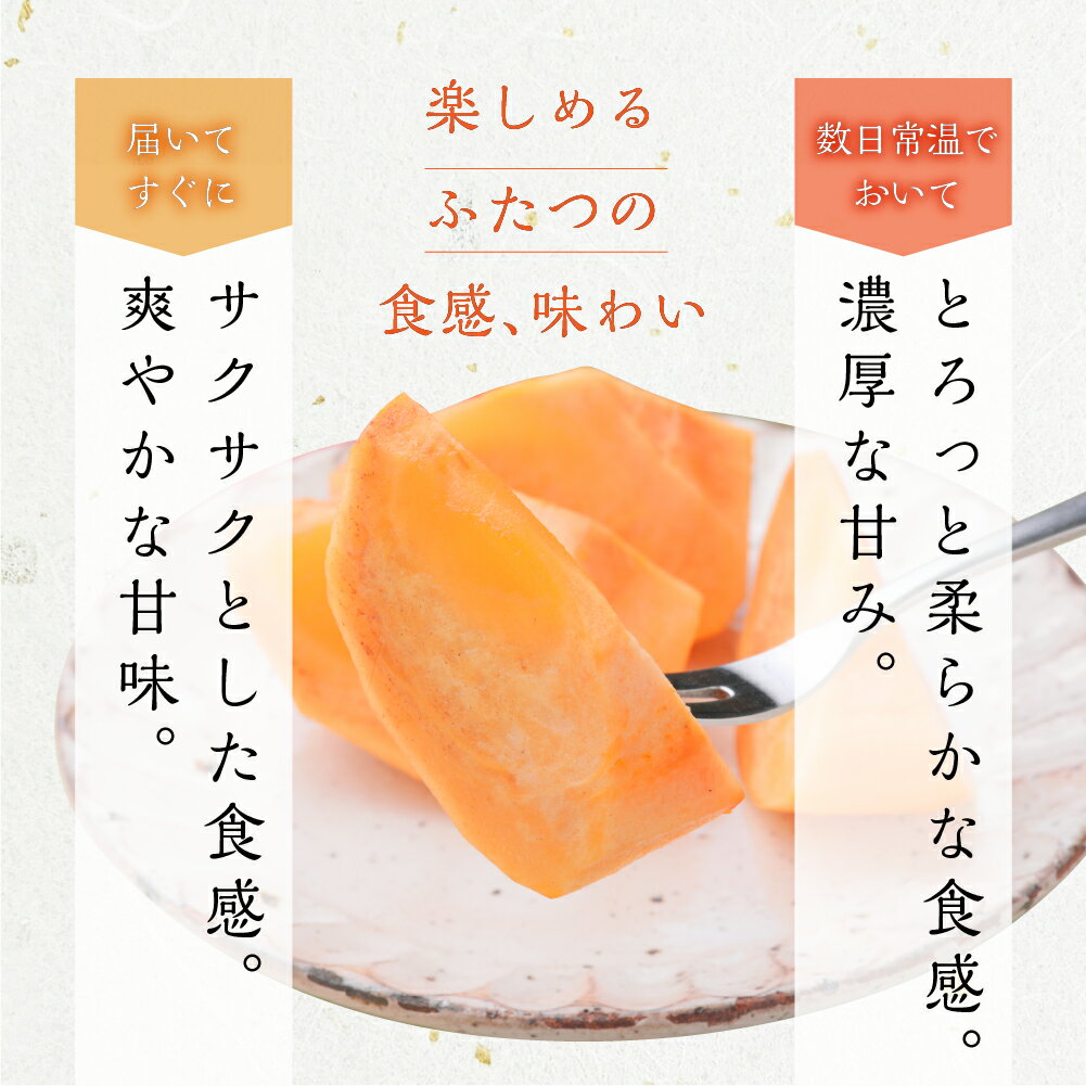 【ふるさと納税】[先行予約]《柿の王様》加藤果樹園のフレッシュパック富有柿Lサイズ14個入り 低温熟成 1月上旬〜1月下旬発送予定 [0782] [mt023]｜かき 富有柿 ふゆうがき フルーツ カキ 果物 くだもの 産地直送 岐阜県 本巣市