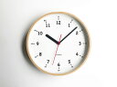 【ふるさと納税】KATOMOKU plywood clock 10 ナチュラル km-76N / インテリア 寝具 収納 置き時計 掛け時計 掛け時計 10000円 カトモク 加藤木工(3)