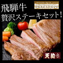 【ふるさと納税】飛騨牛ステーキセット飛騨牛ヒレステーキ1枚、飛騨牛サーロインステーキ1枚