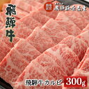 【ふるさと納税】飛騨牛 カルビ300g 【冷凍】飛騨牛 焼肉 焼き肉 下呂温泉 オススメ 国産 和牛 牛肉 肉 和牛 赤身 人気 ブランド牛 焼肉用 カルビ ア...