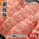 【ふるさと納税】飛騨牛 カルビ300g 【冷凍】飛騨牛 焼肉