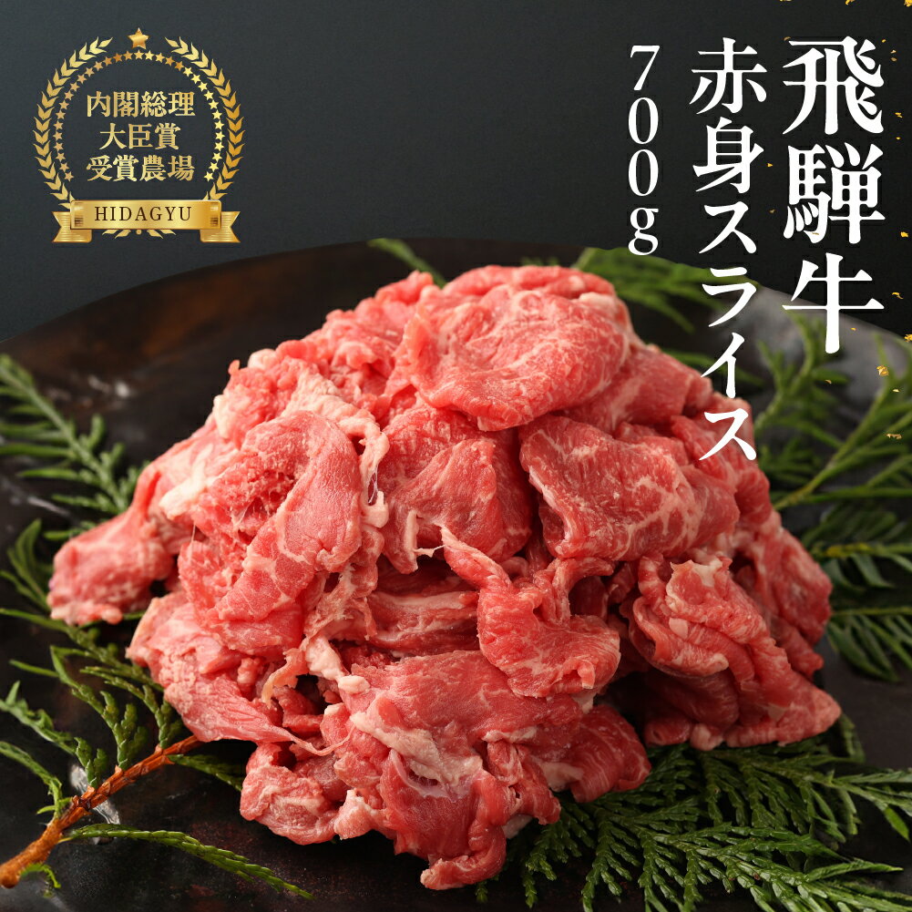 飛騨牛 【ふるさと納税】 飛騨牛 赤身スライス 700g すき焼き 【冷凍】赤身 和牛 ブランド牛 下呂温泉 ギフト 贈り物 贈答 牛肉 肉 和牛 赤身 人気 21000円 岐阜県 下呂市