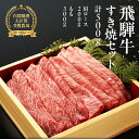 飛騨牛 【ふるさと納税】 飛騨牛 すき焼き 500g (霜降り 肩200g / 赤身 もも 300g)【冷凍】 肩肉 もも肉 下呂温泉 牛肉セット 国産 和牛 牛肉 肉 人気 すき焼き用肉 飛騨萩原畜産 ギフト 贈り物 30000円　3万円 岐阜県 下呂市