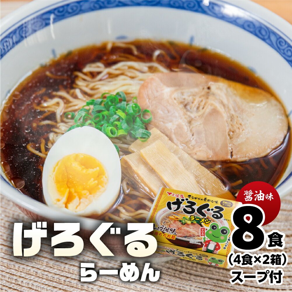 飛騨高山ラーメン 醤油味(4食入り スープ付)×2箱(計 8食)[丸中製麺所]ラーメン 高山ラーメン 自家製麺 飛騨 下呂市 ラーメン しょうゆ みそ 塩 セット 5000円