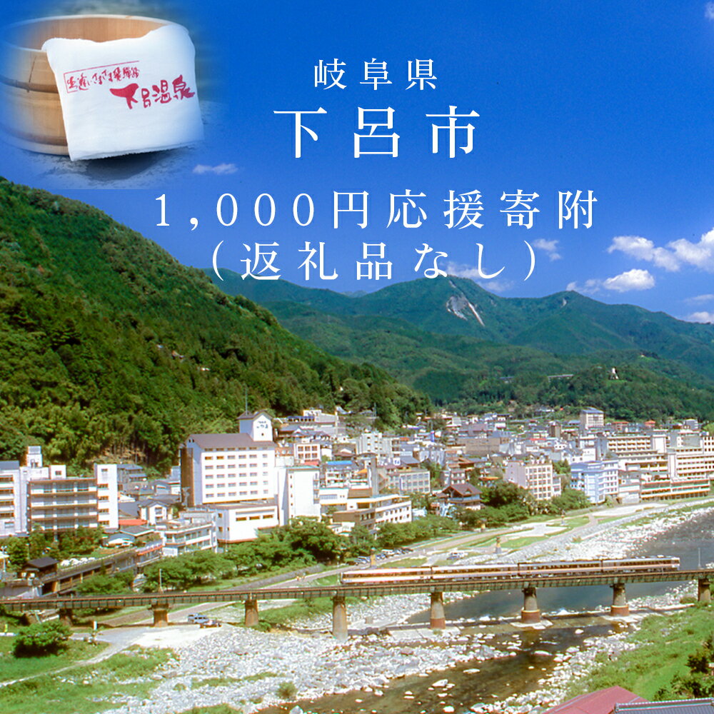 1000円単位で応援[岐阜県応援寄附 返礼品なし] 1000円 岐阜県 下呂市