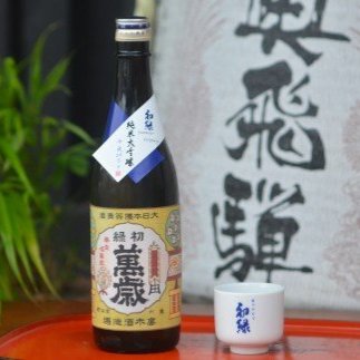 【ふるさと納税】 初緑 純米大吟醸 720ml レトロラベルB おちょこ付 日本酒 純米大吟醸 山田錦 おちょこ 奥飛騨酒造 下呂温泉 おすすめ 贈答品 贈り物 ギフト プレゼント お歳暮 お中元 父の日…