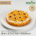 【ふるさと納税】【夏季限定】タカバヤシのサマードライフルーツのタルト 18cm径 洋菓子 ギフト お菓子 ケーキ 贈答 夏 期間限定 タルト タカバヤシ 下呂市