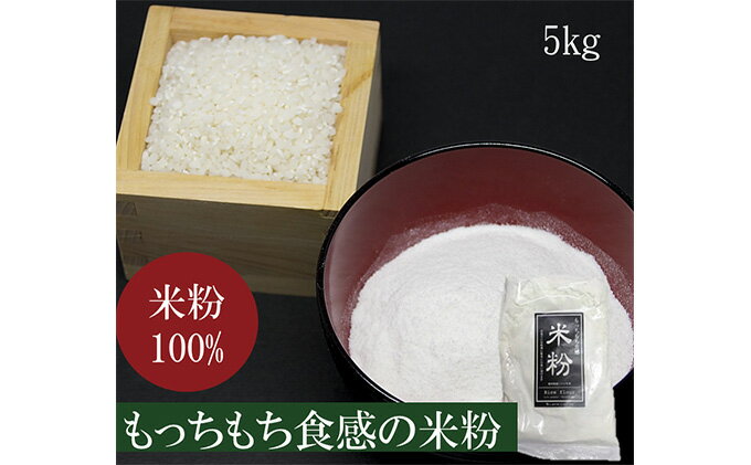 【ふるさと納税】米粉（500g）10袋セット　【お米/粉】