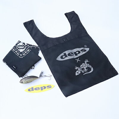 【ふるさと納税】DEPS×GEECRACKコラボ ルアー セット 釣り 釣り具　【 釣具 アウトドア 雑貨 DEPS GEECRACK コラボ 魚釣り バンダナ エコバック ステッカー 】　お届け：2022年6月下旬以降順次発送･･･