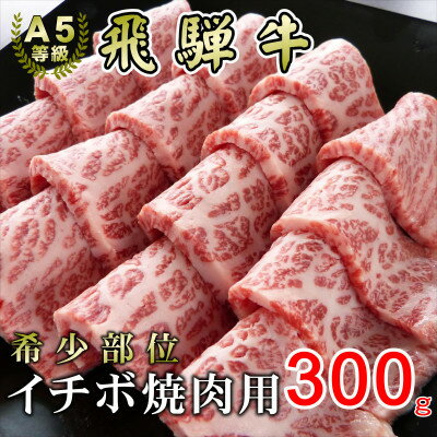 49位! 口コミ数「0件」評価「0」[希少部位]A5等級飛騨牛イチボ焼肉用300g【配送不可地域：離島】【1445733】