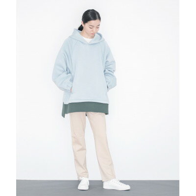 【ふるさと納税】草木染めBOTADEGI ソフトダンボールニットパーカー 玉ねぎブルー【1381342】