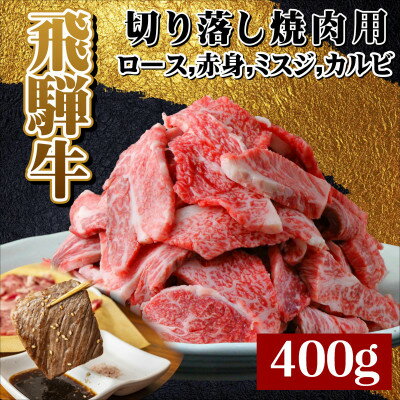 【ふるさと納税】【飛騨牛】切り落し焼肉用【400g/岐阜県産】【配送不可地域：離島】【1107365】