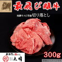 【ふるさと納税】【最飛び雌牛】飛騨牛A5等級切り落とし 300g【配送不可地域:離島】【1520141】