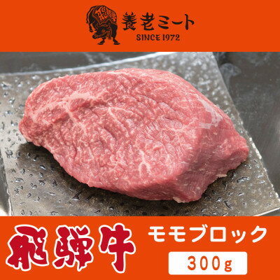 【ふるさと納税】飛騨牛 モモブロック 300g【配送不可地域:離島】【1622913】