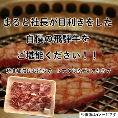 【ふるさと納税】飛騨牛カルビ焼肉用 計1000g(500g×2パック)　小分け　牛脂付き【配送不可地域：離島】【1745858】 f213411-yoro-10001165 岐阜県養老町 サンプル画像2