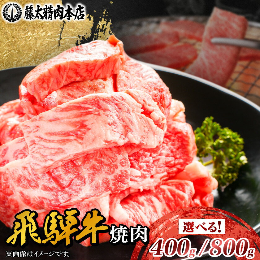 [飛騨牛]切り落し焼肉用 岐阜県産 黒毛和牛 400g/800g[配送不可地域:離島][G1107365]