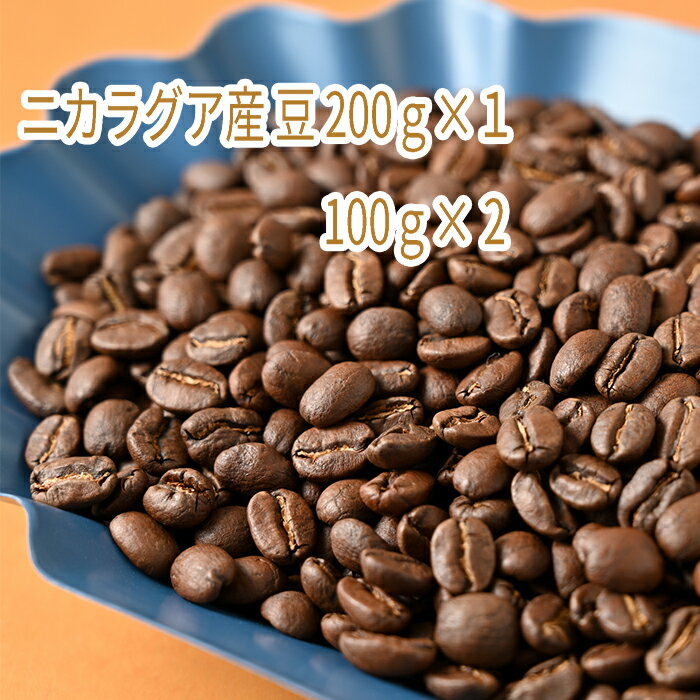 C-2 カフェ・フランドル厳選コーヒー豆　ニカラグア産(200g×1　100g×2)