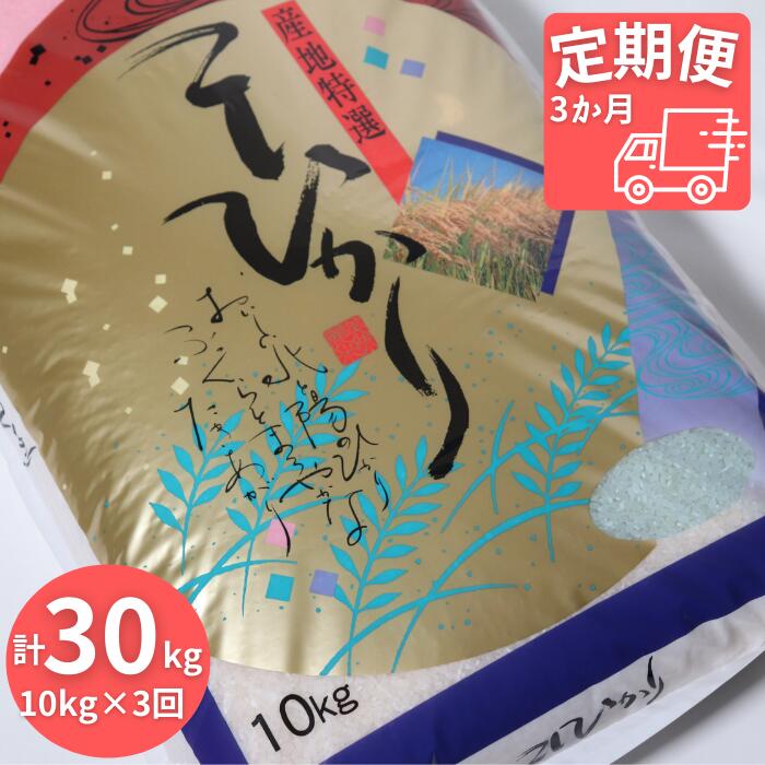 人気ランキング第34位「岐阜県垂井町」口コミ数「0件」評価「0」AK-9 【3か月定期便】≪令和5年産新米≫岐阜コシヒカリ（約10kg×3回）