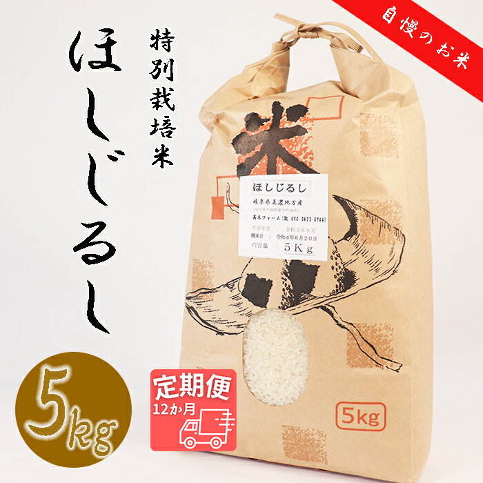 【ふるさと納税】BI-5 【12か月定期便】垂井町産ほしじる