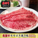 15位! 口コミ数「0件」評価「0」【A4等級以上】飛騨牛モモすき焼き用300g(牛脂付き)【配送不可地域：離島】【1488951】