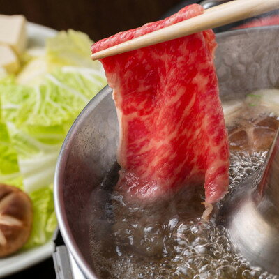 【ふるさと納税】飛騨牛A5等級　ロース スライス 約700g(350g×2) すき焼き・しゃぶしゃぶ用【配送不可地域：離島】【1125928】 f213811-godo-10000342 岐阜県神戸町 サンプル画像3