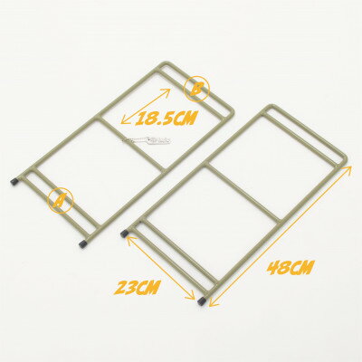 MINOURAのアイアンレッグ IR48-K 標準タイプ カーキ色