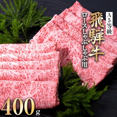 A5等級 飛騨牛ロースしゃぶしゃぶ用400g(冷凍)[配送不可地域:離島]