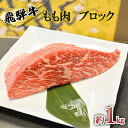 【ふるさと納税】飛騨牛もも肉ブロッ...